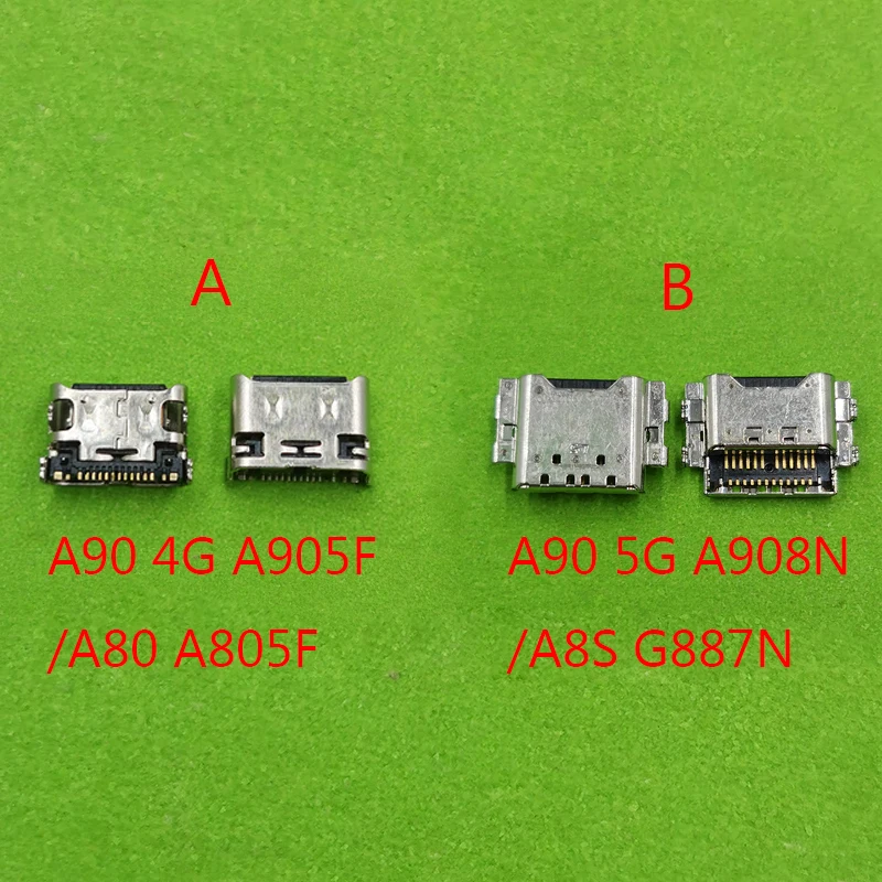 5-20 шт. USB-разъем для зарядного устройства, док-порт для Samsung Galaxy A90 5G A9080 A908N/A8S G8870 G887N/A80 A805F A90 4G A905F