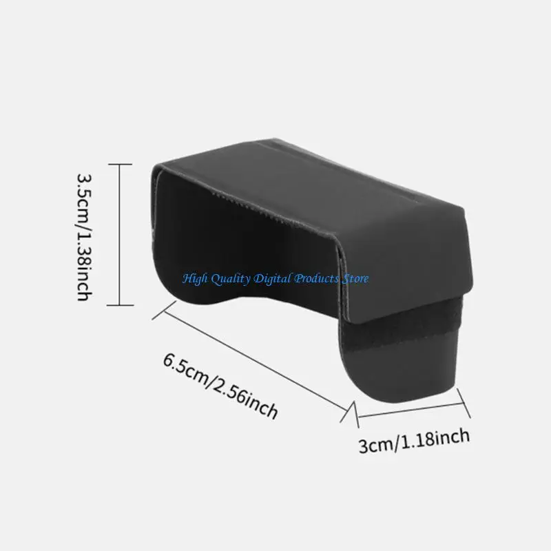 U2JE Outdoor Viewing Camera Display Cover, Folding Screen Cover with Side Panel Design and Touch Fastener for Travel Carry and