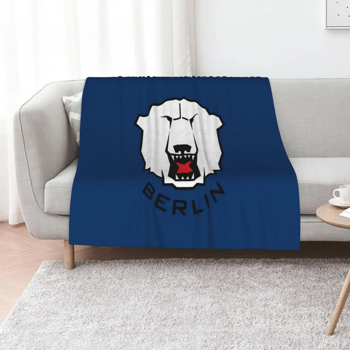 

Eisbren Berlin 003366 logo Throw Blanket Plaid Luxury Throw Heavy For Decorative Sofa Blankets
