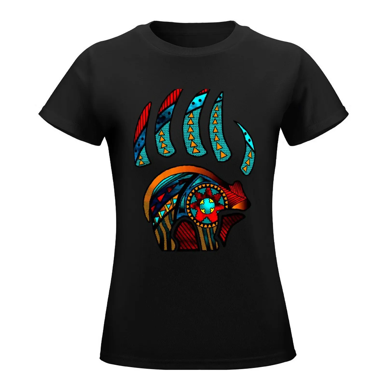 Bear Claw T-Shirt customizeds sublime Women's cotton t-shirt