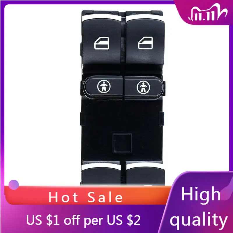 

Power Windows Switch 7P6959857 for VW Touareg Touran Sharan 2011-2017