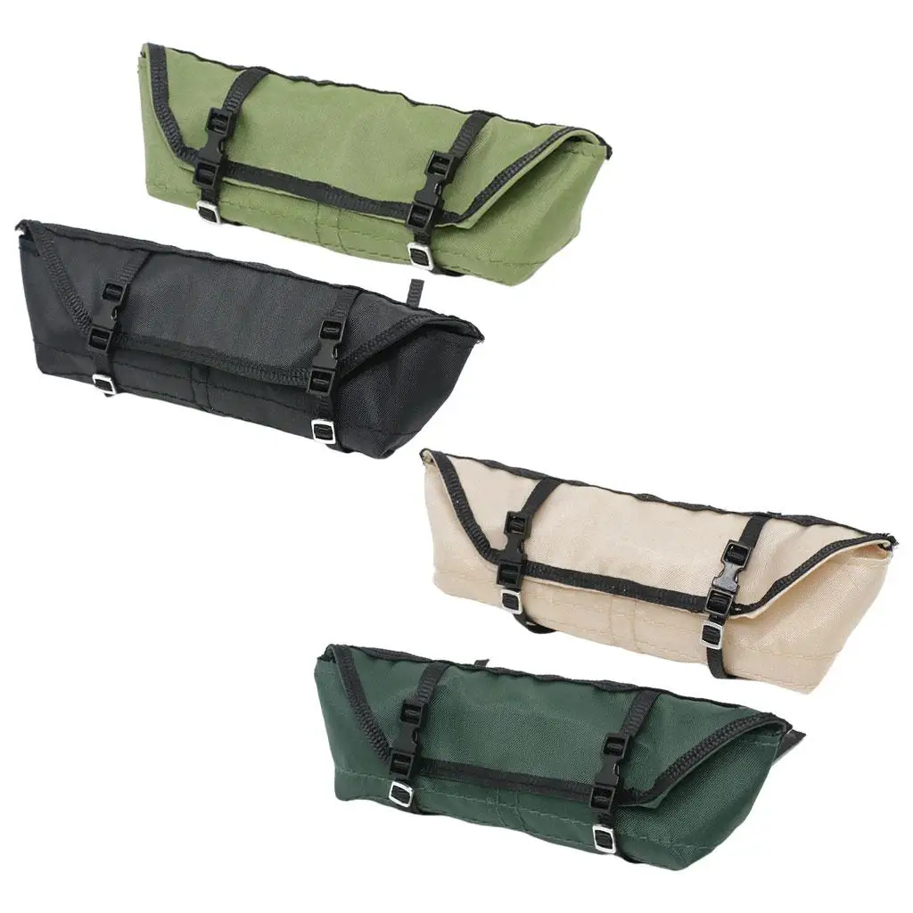 Travel Car Cargo Roof Bag Rooftop Luggage for SCX10 TRX4 /10 Climbing Spare