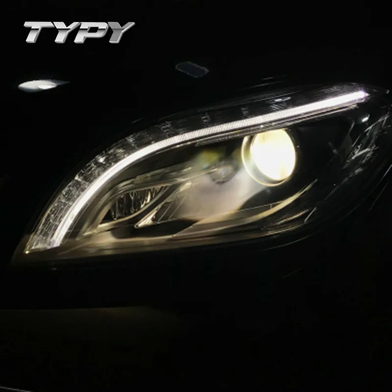 

Car Headlamp Headlights Modified Head Lamp Head Light Halogen Lamp Upgrade Xenon Lamp For Mercedes Benz ML350 W166 2012-2015