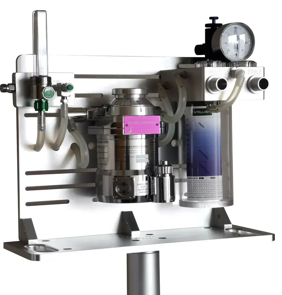 veterinary multifunction diagnostic economic mobile trolley ane-sthesia equipment machine vet