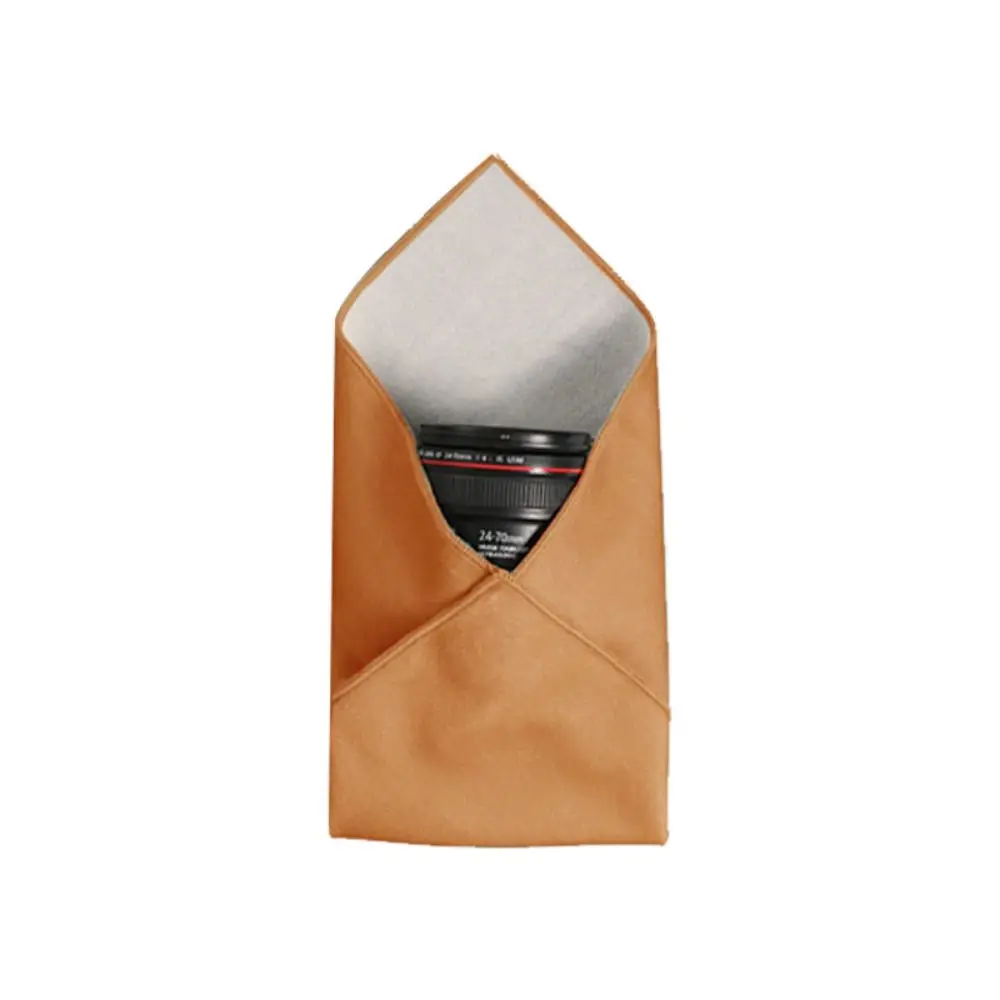 Folding Cloth Self-adhesive Camera Storage Bag Plush Wrapping Cloth Photography Camera Protective Wrap Anti Scratch