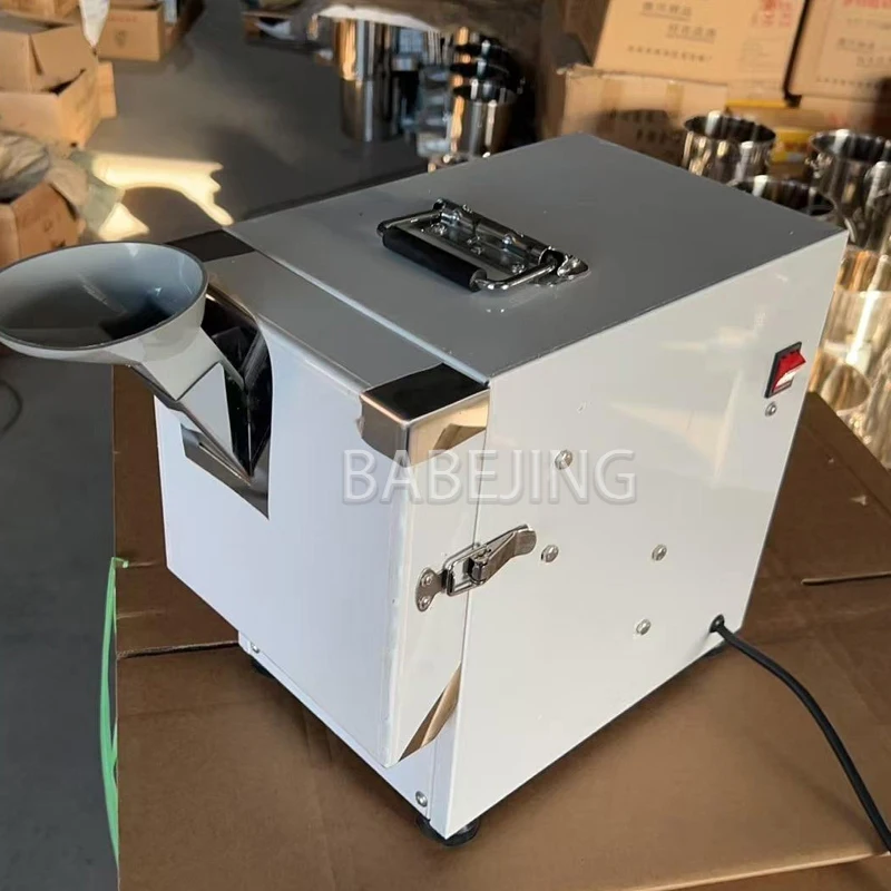Electric Fully Automatic Small Garlic Slicer Vegetable Cutting Machine - Kitchen Appliance for Efficient Food Preparation