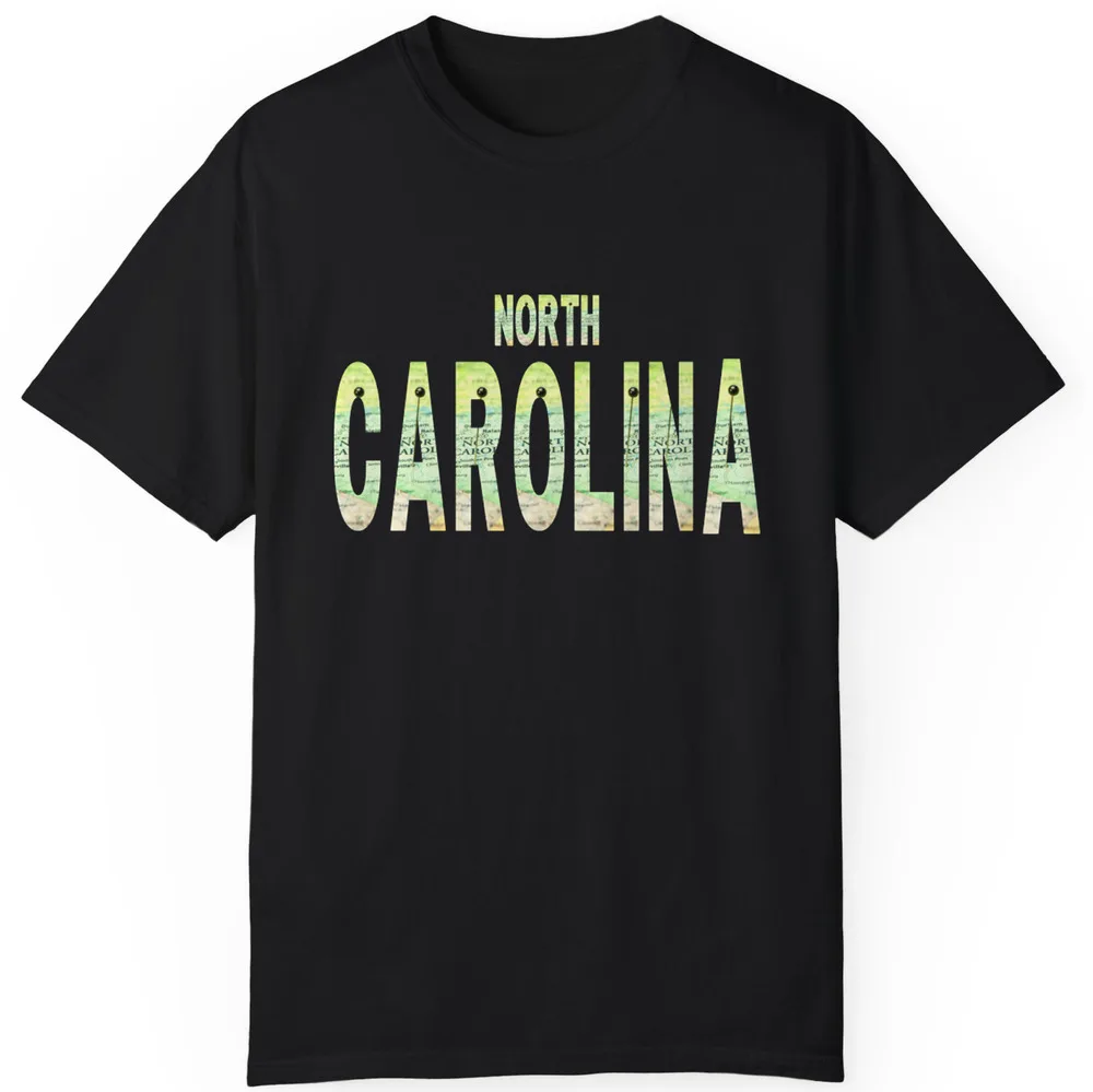 Gim Place North Carolina State  Best Gift Unisex T-Shirt S-5XLHigh Quality 100%Cotton Short Sleeve