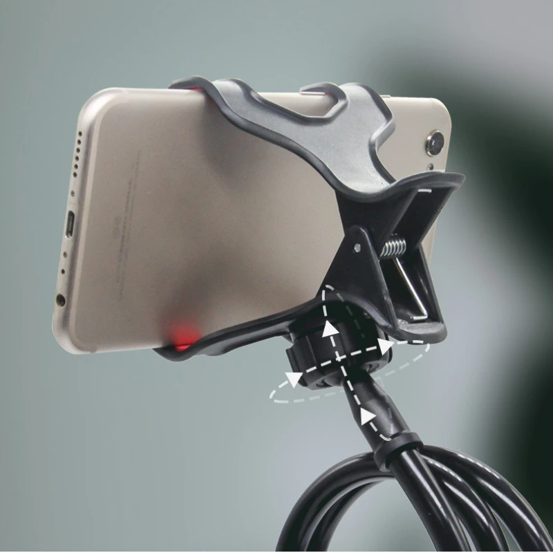 New Bicycle Holder Mobile Phone Clip Silicone ABS Vehicle Fixed Navigation Base Record Photo Connection Desktop Support Bedside