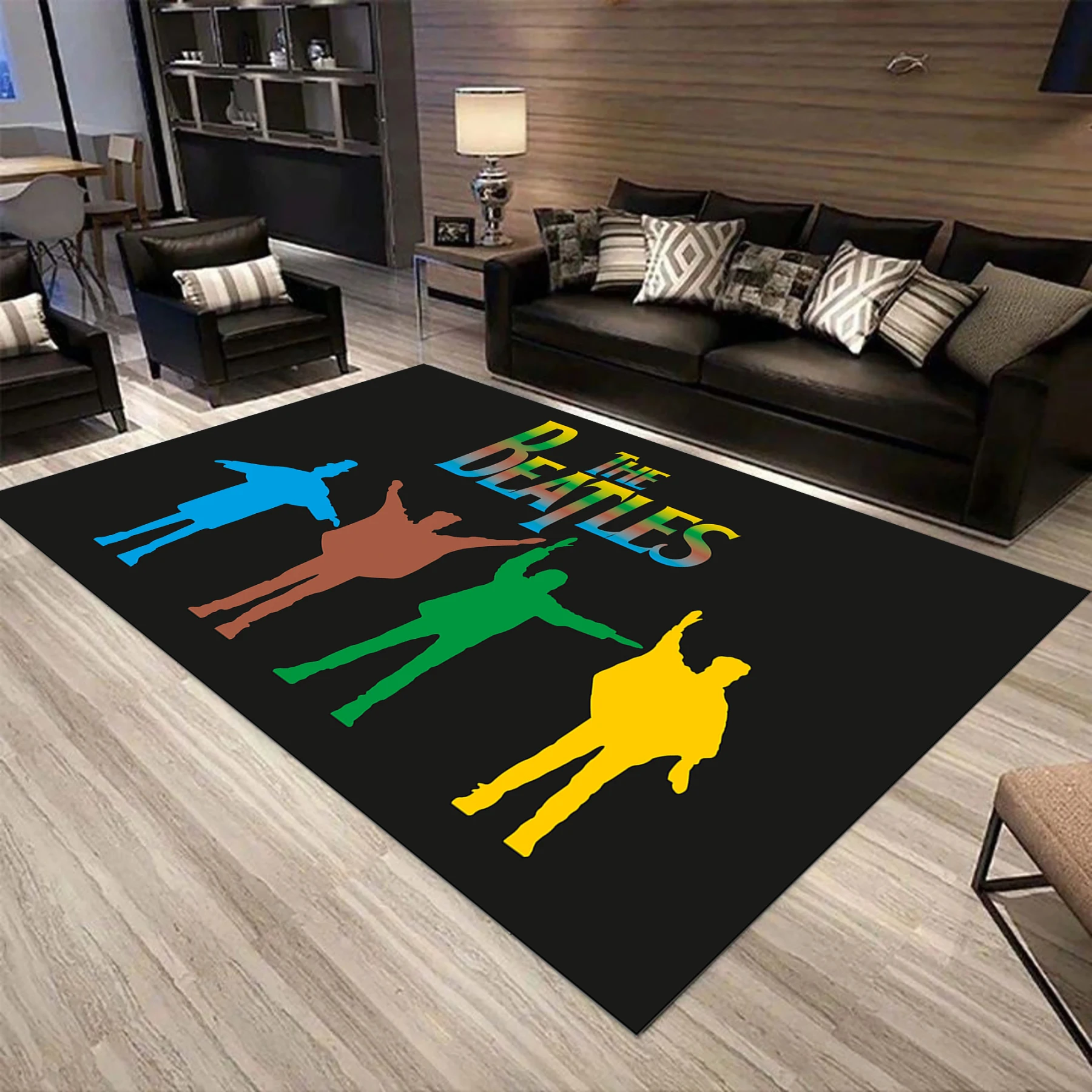 

The Beatles Rug, Legends Rug, 60s Modern Rug, New Season Carpets, non-Slip Area Rug,Home Decor, For Living Room, Elite Rug, ma267