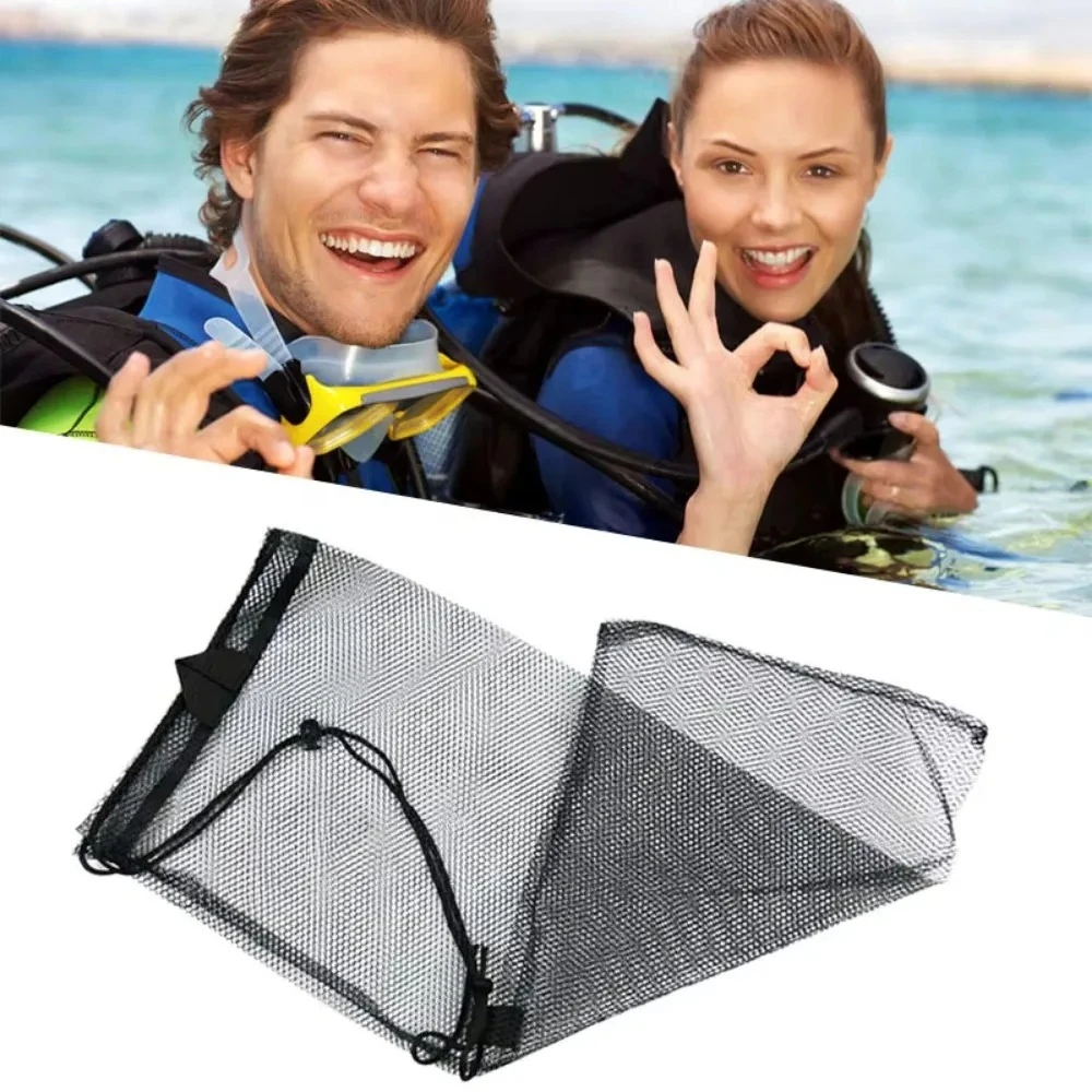 Quick-Dry Mesh Dive Bag - Waterproof Drawstring Backpack for Snorkeling Mask, Portable Sports Pack for Kayaking/Camping/Hiking - view 5