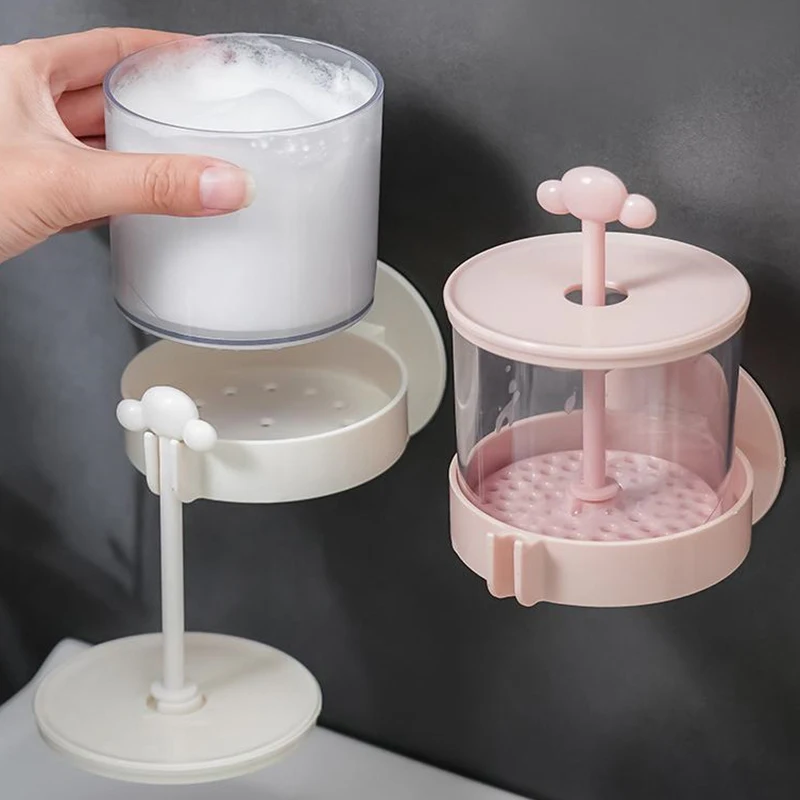 Fluffy Cream Foamer Whisk For Facial Cleansing Manual Facial Cleanser Portable Cute Foam Cup Shampoo Skin Care Foamer Tool