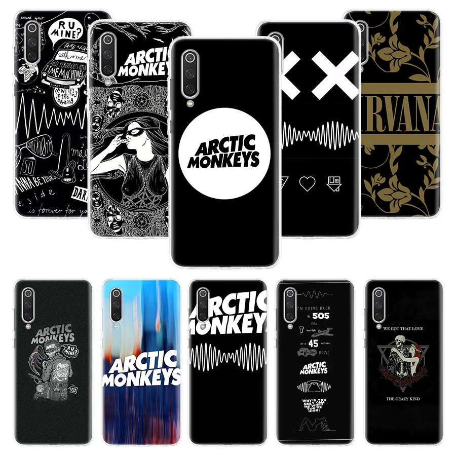 ARCTIC MONKEYS Rock Roll Phone Case For Xiaomi Redmi Note 13 12S 12 11S 10 9 8 10S 11 11T 11E Pro Plus + 9S 8T 7 5G Cover Coque 