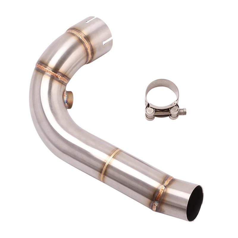 Motorcycle Exhaust System Escape moto Modified Middle Link Pipe Tube Slip On For Honda CBR600RR CBR600 RR F5 2008-2016 years