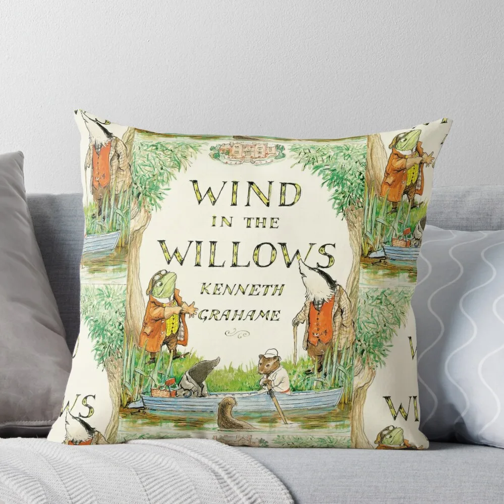 

Wind in The Willows Book Cover Throw Pillow christmas decorations for home 2024 Christmas Covers For Cushions