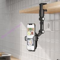 594A Universal Car Phone Holder 360 Degrees Rotating Rearview Mirror Mount GPS Stand
