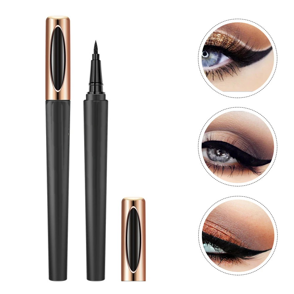 

2Pcs Waterproof Eyeliners Long Lasting Quick Drying Eye Beauty Pens for Unique Makeup Waterproof Eyeliners Eye Lining Pens