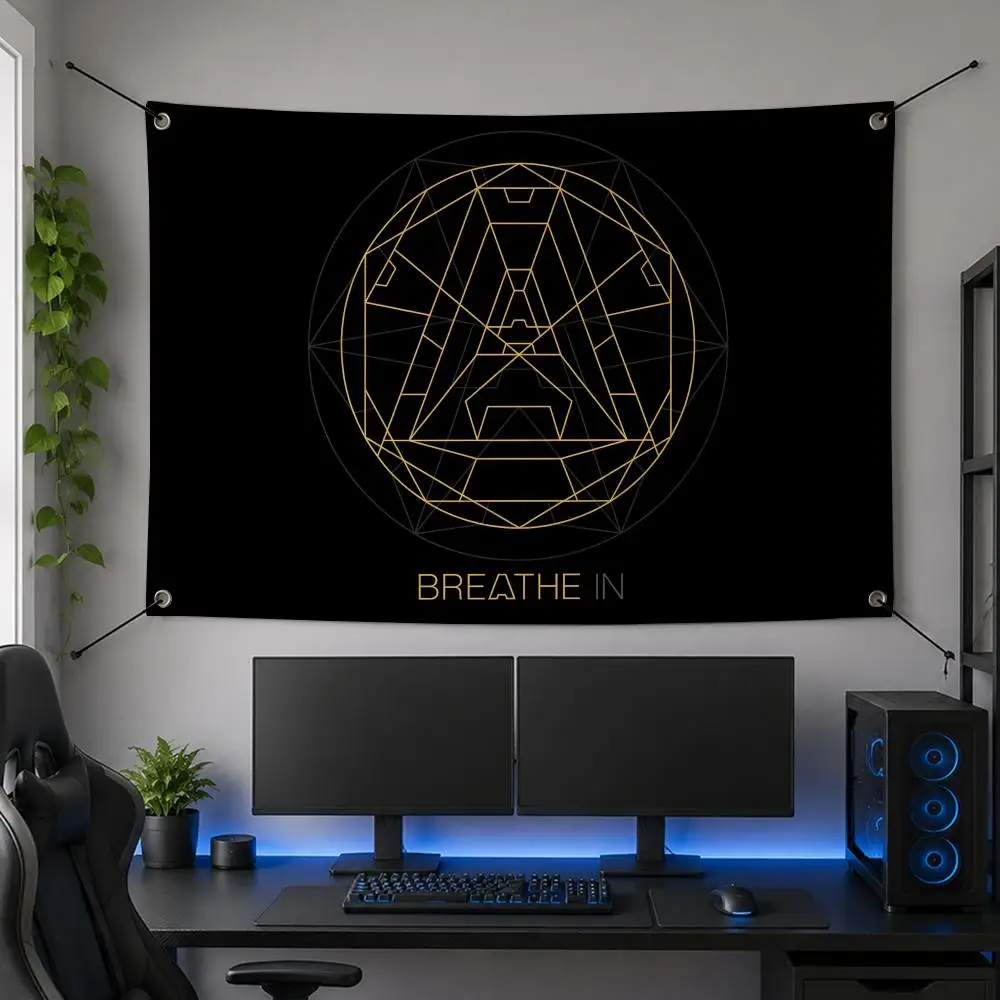 DJ A-Armin Van Buuren Breathe In Flags Flag Banner for Bedroom Dorm Party Home Living Room Game Room Gift