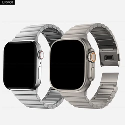 URVOI Titanium Band for Apple Watch Ultra 2 1 Series 9 8 7 6 SE strap for iWatch Magnet Closure for nomad wristband 45 49mm