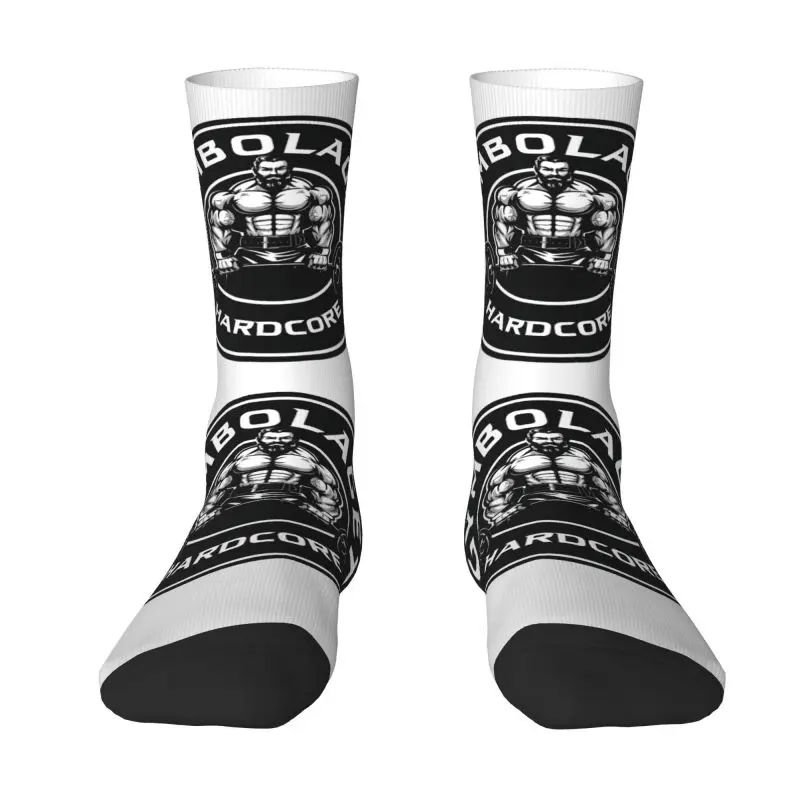 

Custom Bodybuilding Fitness Muscle Gym Dress Socks Men's Women's Warm Fashion Crew Socks