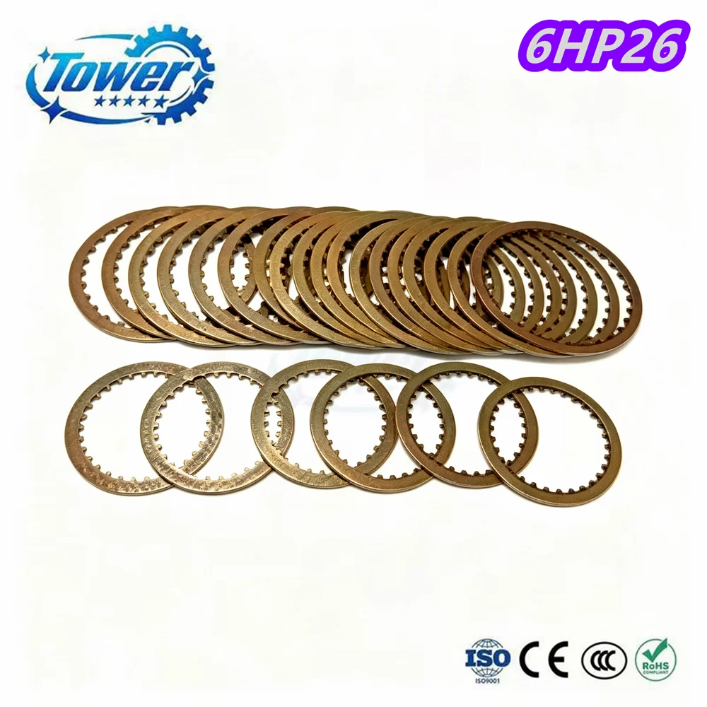 New 6HP26 / 6HP28 Transmission Clutch Plate Kit Fits For BMW / Audi / Land Rover / Jaguar Complete Friction Set