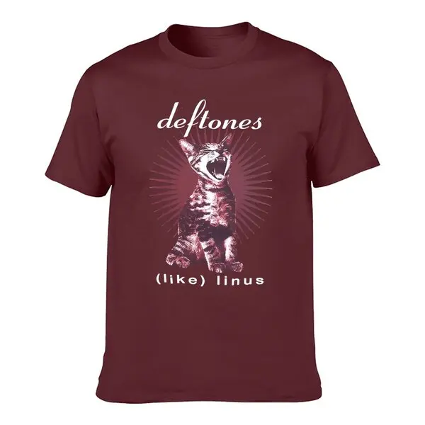 Deftones Like Linus Album Cover Boyfriend Fit Girls T-Shirt 2024 High quality Brand T shirt Casual Printed 100% Cotton