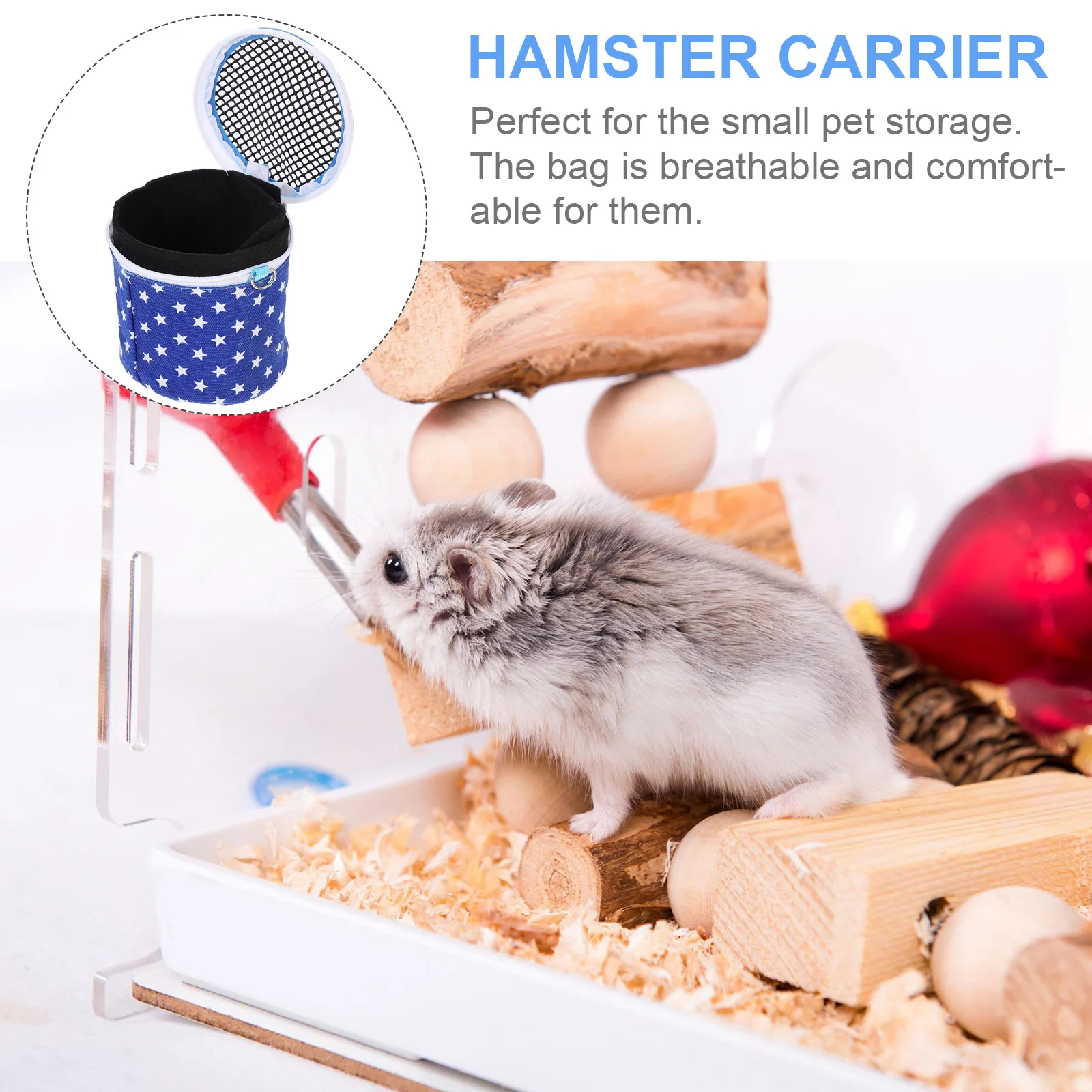 

Pet Sling Bag for Small Animals Durable Breathable Bag Hedgehogs Rabbits Chinchilla Hamster Sugar Glider Portable