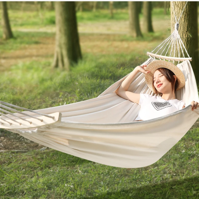 

Hammock Outdoor Swing Outdoor Picnic Beach Indoor Anti-Flip Glider Hanging Basket Removable and Washable