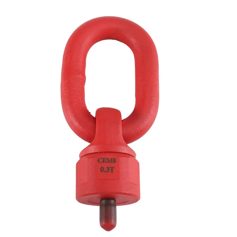 LNHF M8 X 13Mm Stainless Steel Swivel Lifting Eye Bolt Nut Heavy Duty 360° Rotating, High Strength For Secure Lifting