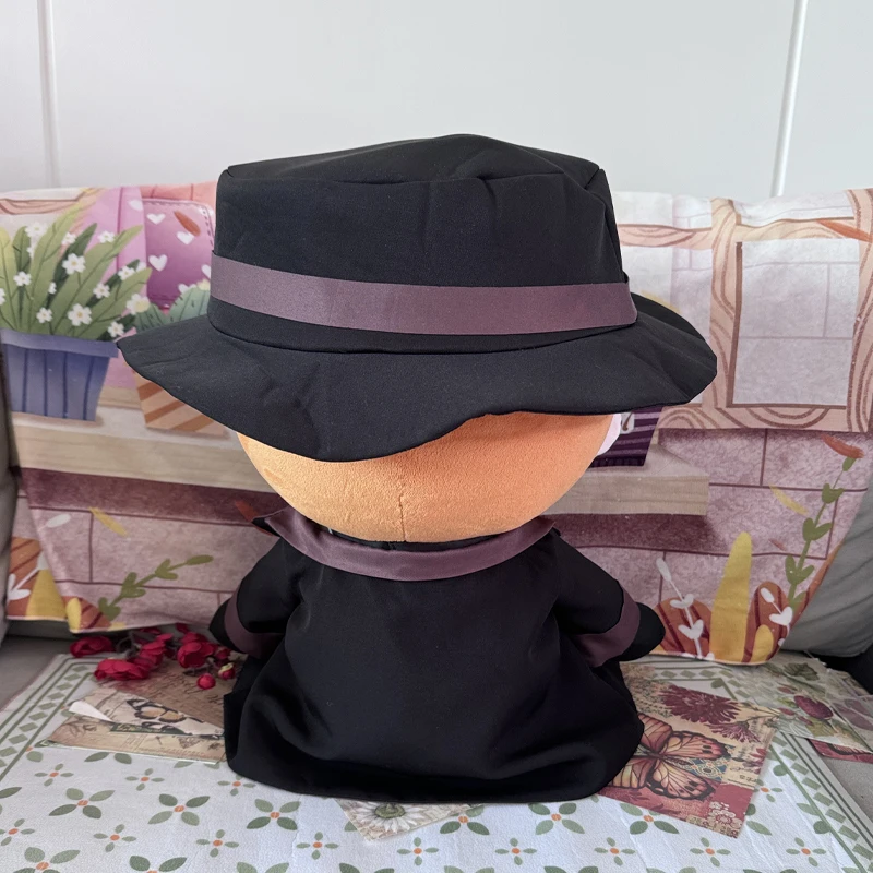 40 centimetri Anime Cani Dazai Osamu Nakahara Chuuya Farcito Seduto Peluche Bambola Giocattolo Peluche con Vestiti Carino Burattino Figura Collezione Regali