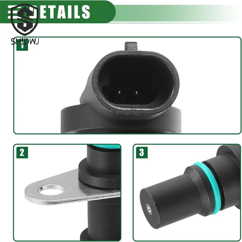 

8929387 Новый датчик положения распределительного вала SRS для Detroit Diesel серии 60 P/N 60 11,1 л 12,7 л 14 л 650665 DDC8929387 DDE 892