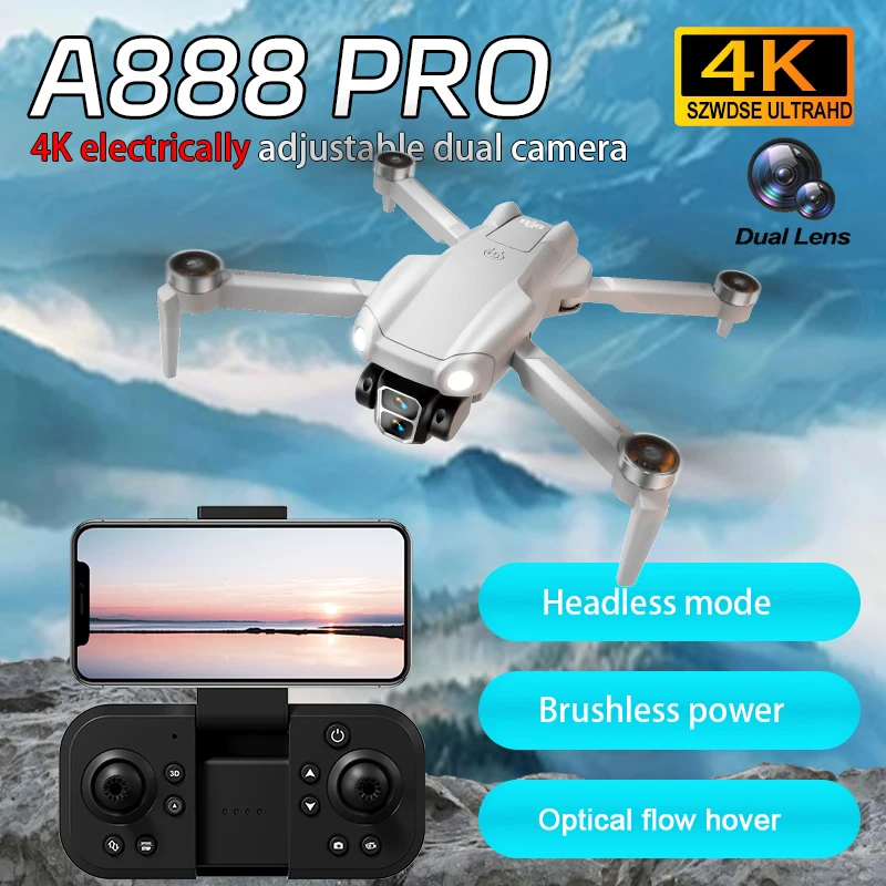 New A888 Drone 4K P…