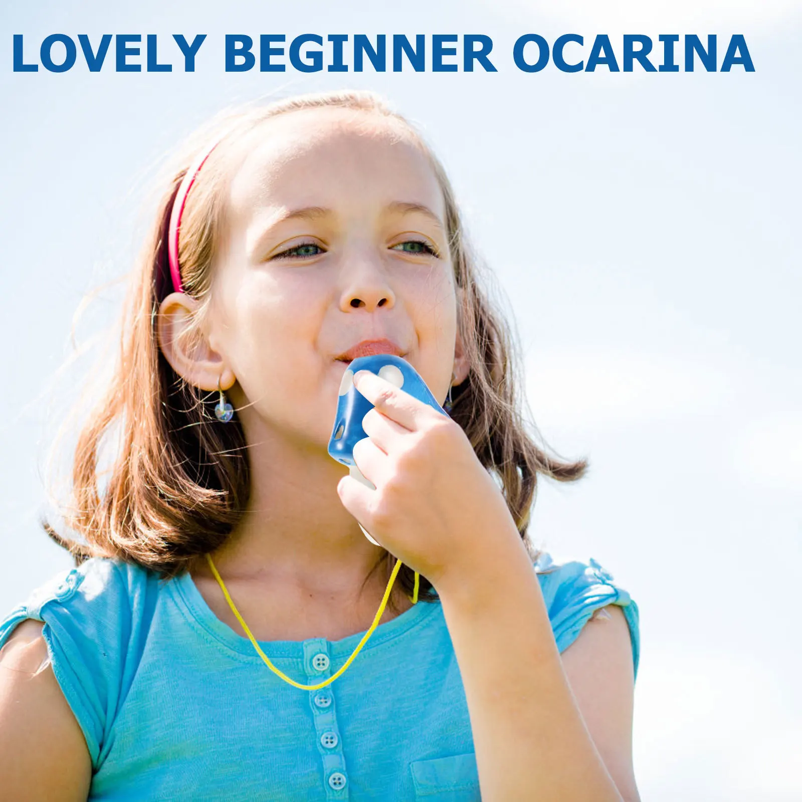 

2Pcs 6-Hole Mushroom Ocarina Beginner Musical Instruments for Kids Practice Ceramic Ocarina Flute Portable Music Instrument