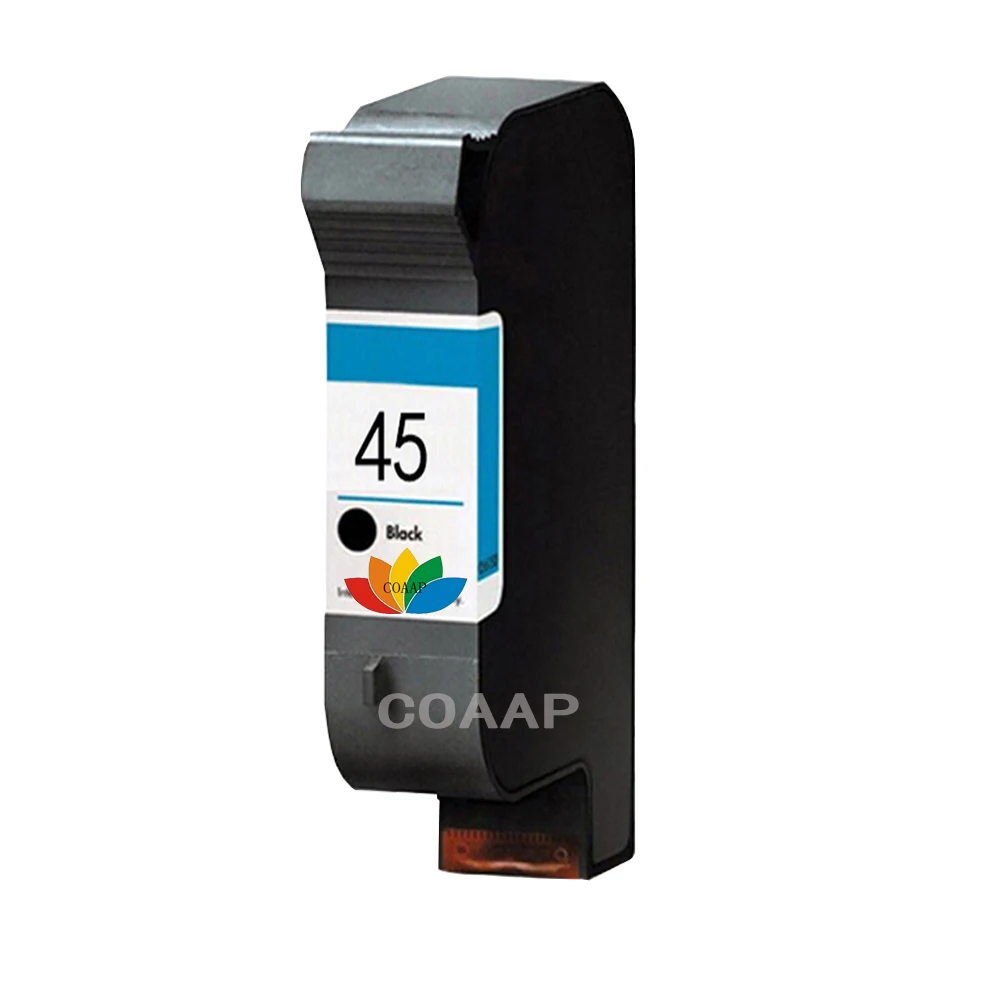 2x Refilled HP45 51645A for HP78 C6578D Ink Cartridges for HP Deskjet 710C,820Cse,820Cxi,920C,930C,948C 950C,970CXI,990CXI,995