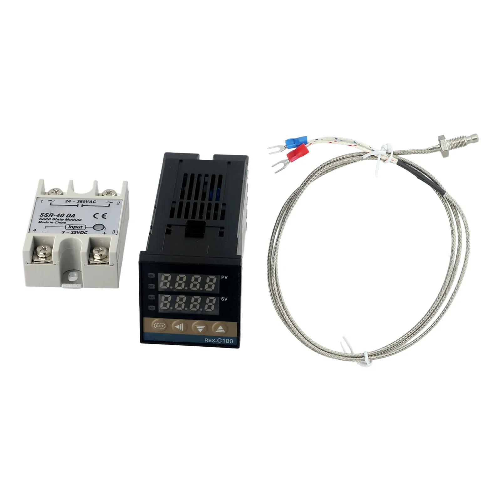 New Practical Controller Control K Thermocouple PID Controller PIN Control REX C Relay Output Resolution Sampling Cycle