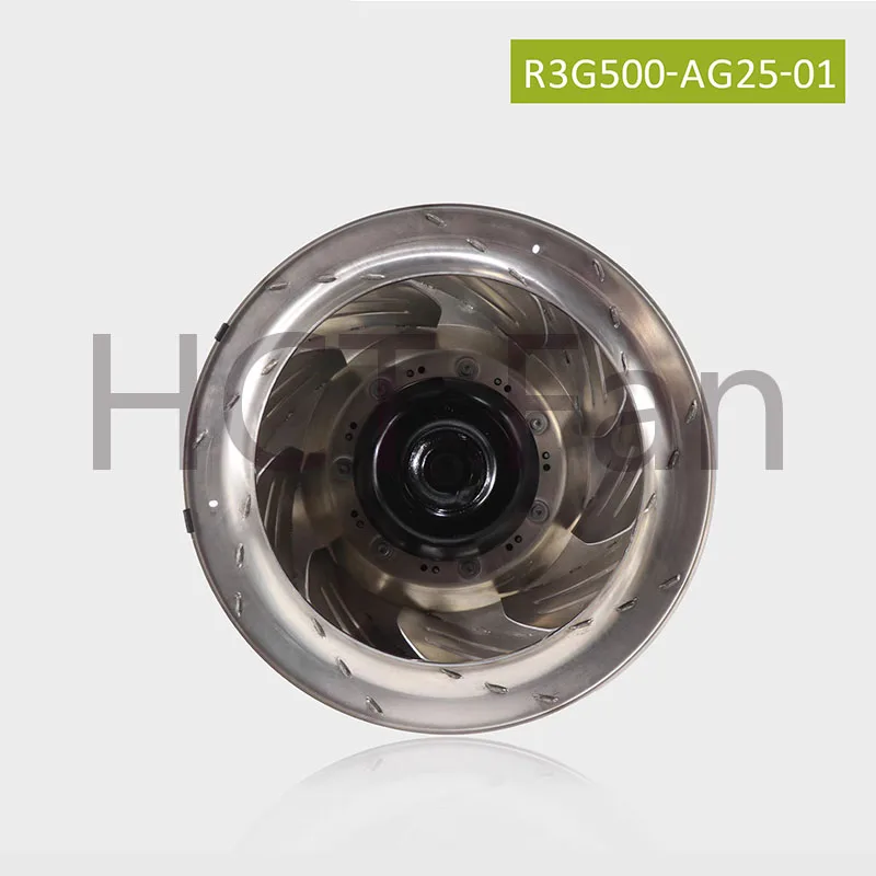 NEW Original EC centrifugal fan R3G500-AG06-03 discontinued and upgraded model R3G500-AG25-01 400V 3.9A 2500W 1700r/min 910Pa