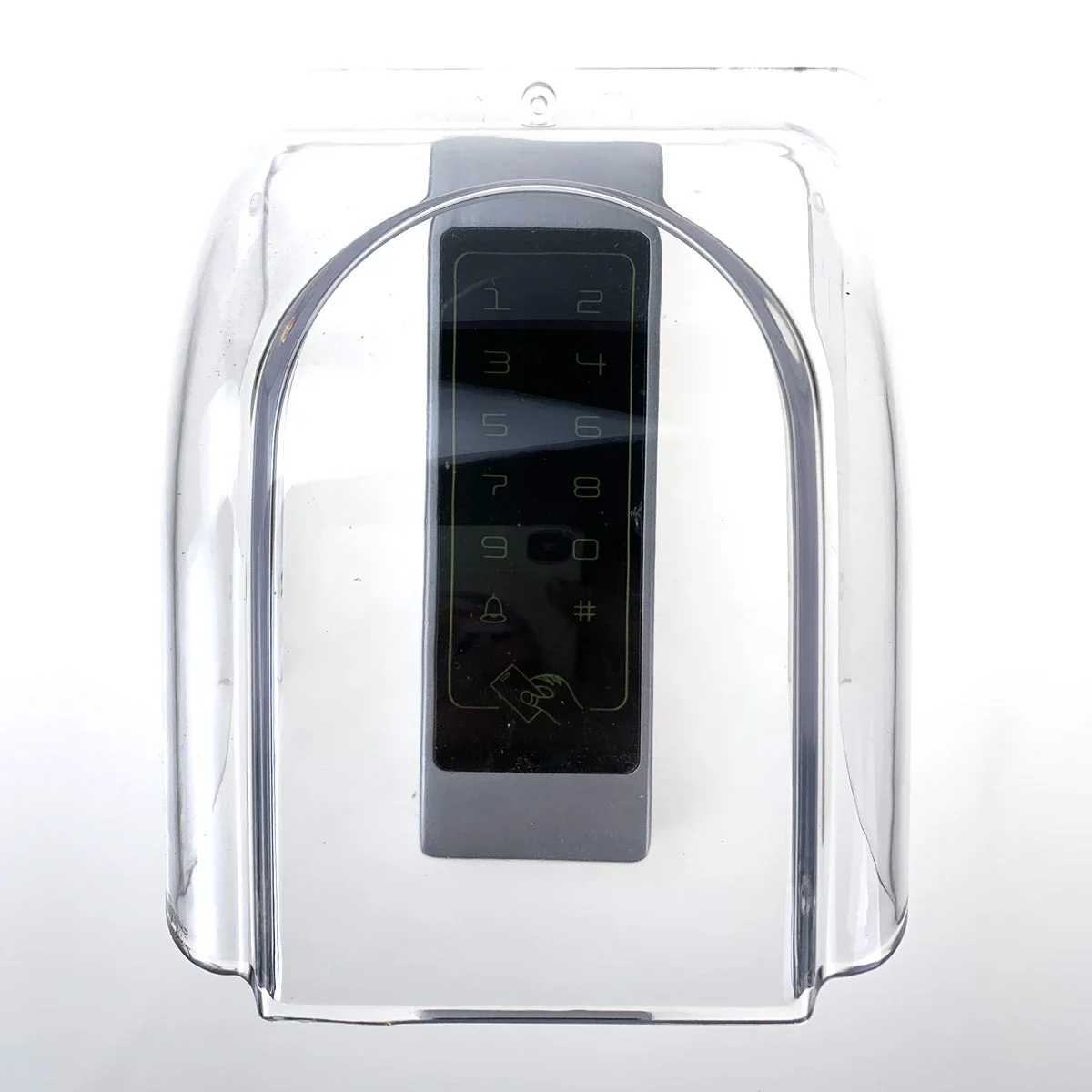 Waterproof Case for 86 Button Doorbell Plastic Rain Protector Outdoor Rainproof Cover Access Control Keypad Reader Sun Shell