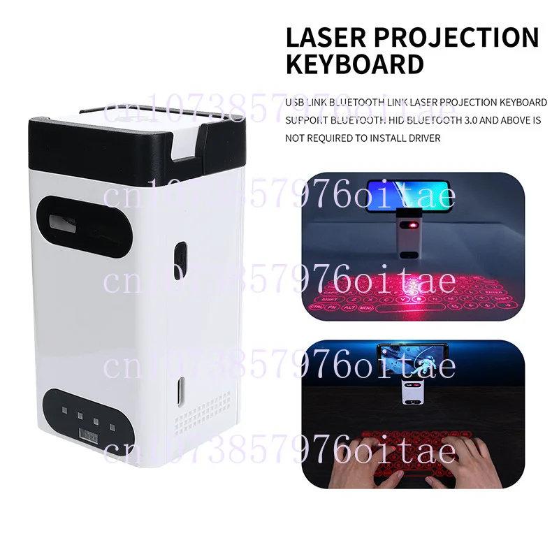 M1 Portable Mini Touch Keyboard Bluetooth Virtual Laser Keyboard Wireless Projection for Computer Phone Laptop