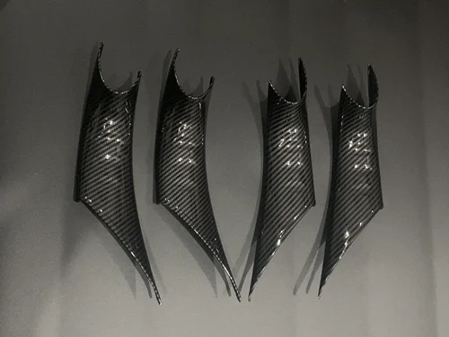 Imagen 2 del producto Manijas de puerta Interior de coche para BMW F30 F31 F32 F34 F36 F80 F82 3 4 Series 3GT ABS manija de puerta Interior cubierta protectora