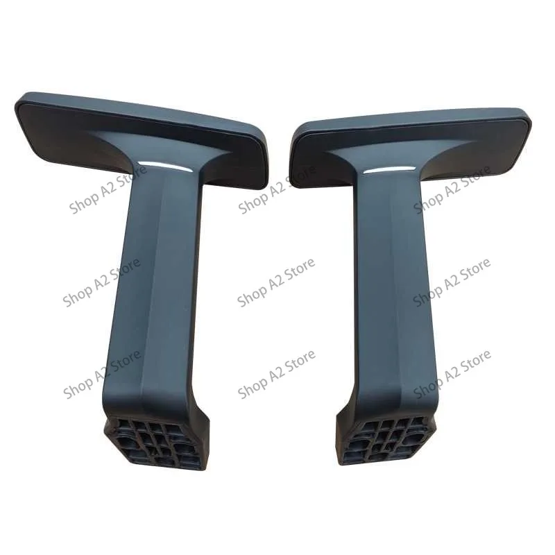 2Pcs Office Chair Armrest Bracket, Fixed Plastic Arm Support Replacement Parts for Mesh Staff Chair, Gaming Chair Accessory
