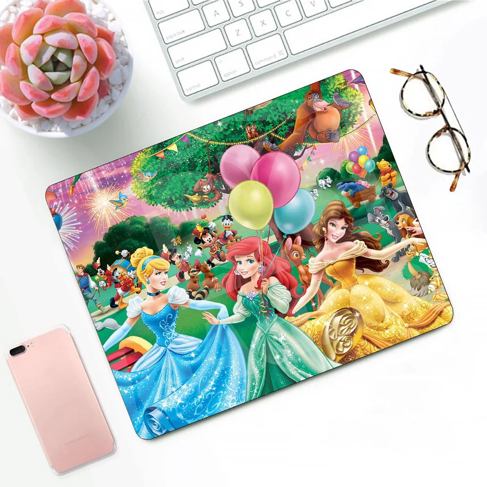 Disney Princess Gaming Mouse Pad XS Small Mousepad For PC Gamer Desktop Decoration Office Mouse Mat Deskmat Rug