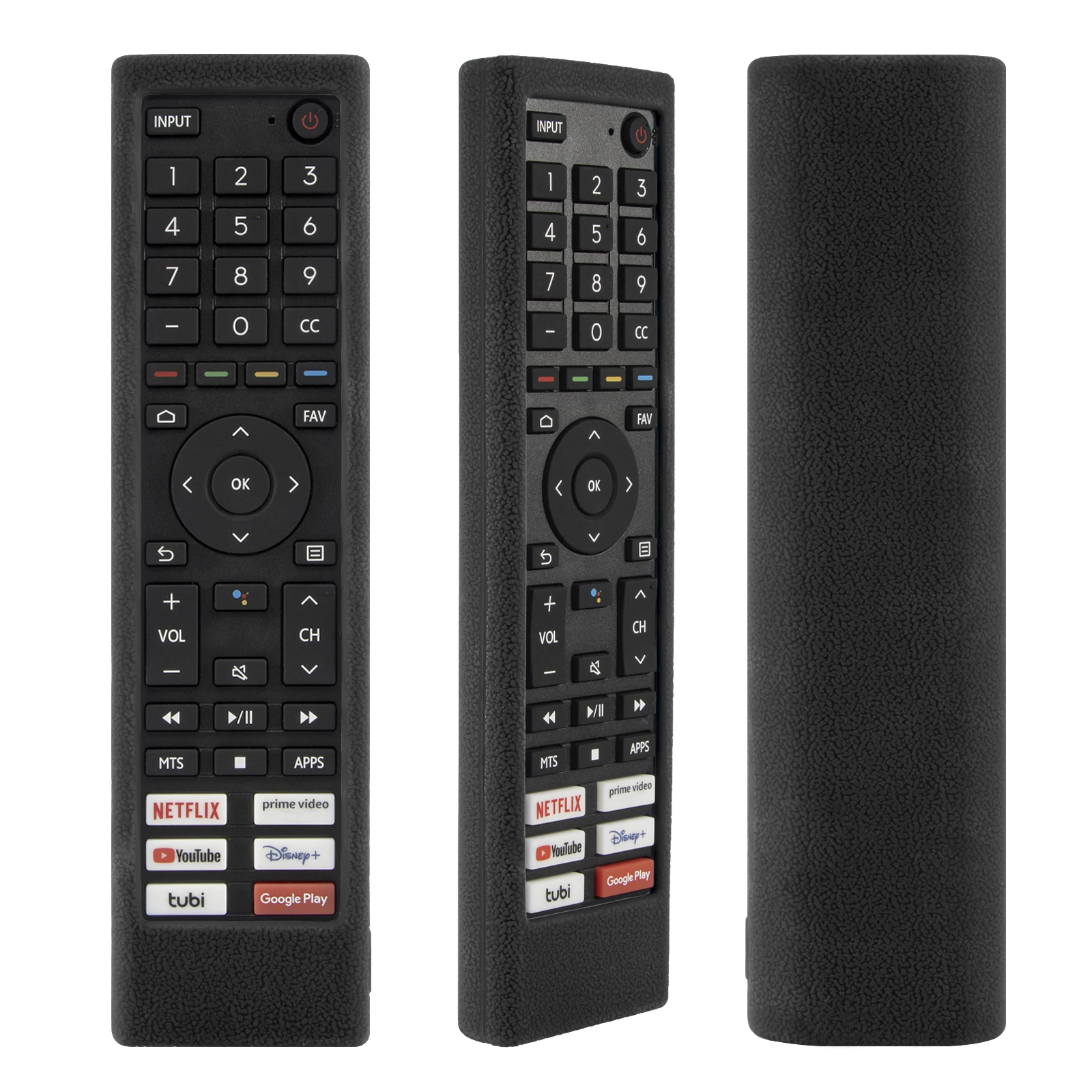 Silicone Protective Case Fit for Hisense TV ERF3F80H ZDB1210320 Remote Control Covers With Loop Cape