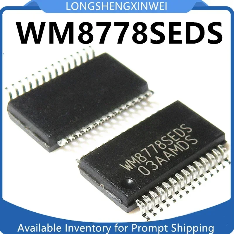 1PCS WM8778SEDS WM8778S SSOP-28 Audio Processor Chip New Original