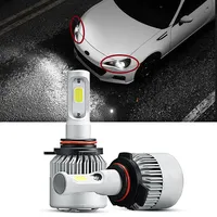 S2 H4 H7 H13 H11 H1 9005 9006 H3 9004 9007 9012 COB LED Headlight 72W 8000LM Car LED Headlights Bulb Led 4300K 6500K 12V