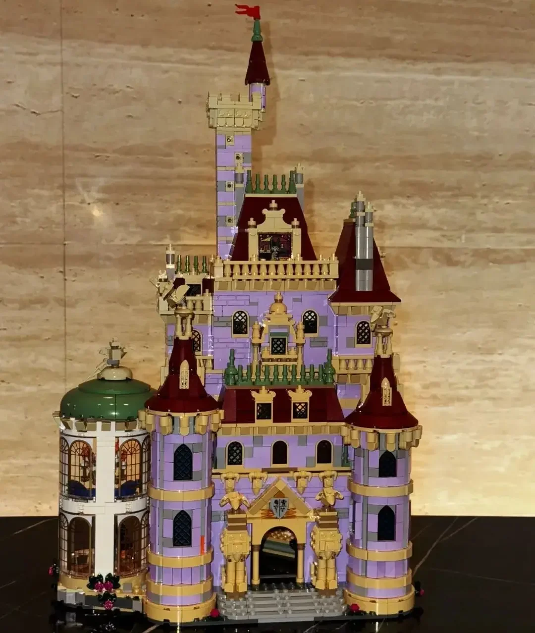 NWE Prinzessin Schloss Romantisches Spielzeug 43263 Modulares Modell für Mädchen Pädagogische Bausteine Geburtstagsgeschenk Dekoratives Spielzeug 2916 Stück