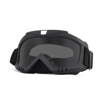 Lunettes de moto coupe-vent pour moto, pour l'extérieur, anti-poussière, pour Motocross, jeu de guerre, chasse, cyclisme, lunettes de motivation