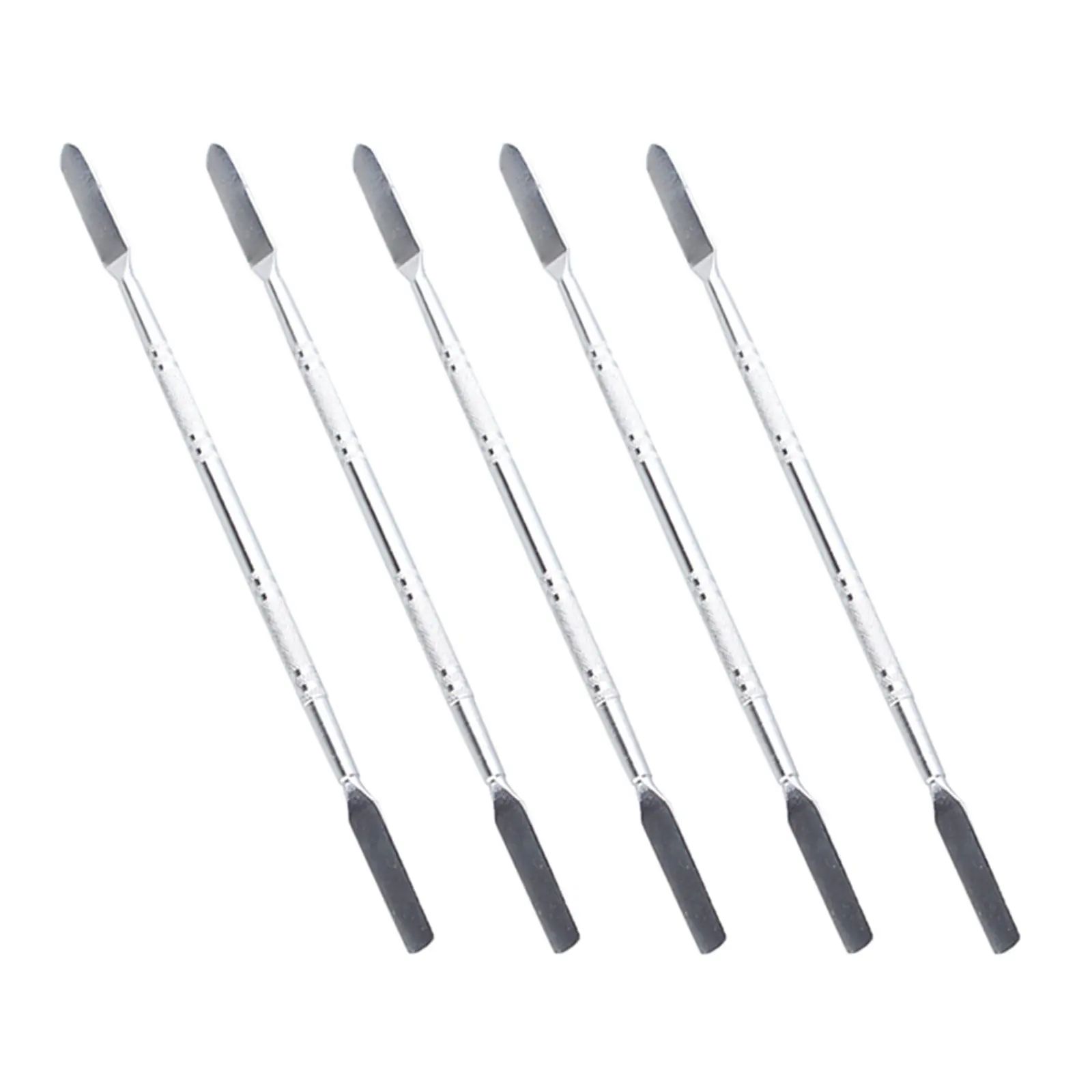 5Pcs Heavy-Duty Spudger Tools Stainless Steel Dual-Tip Pry Stick for Mobile Device Repair Comfort Grip Laptop Spudger Tool
