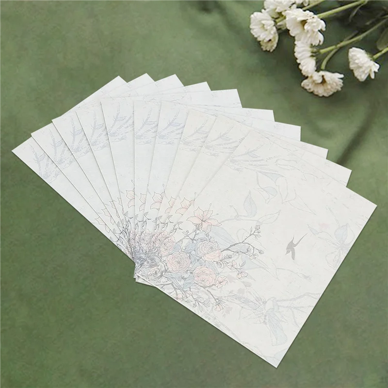 AP-40 Sheet Vintage Stationery Sets With Envelopes For Writing Letters