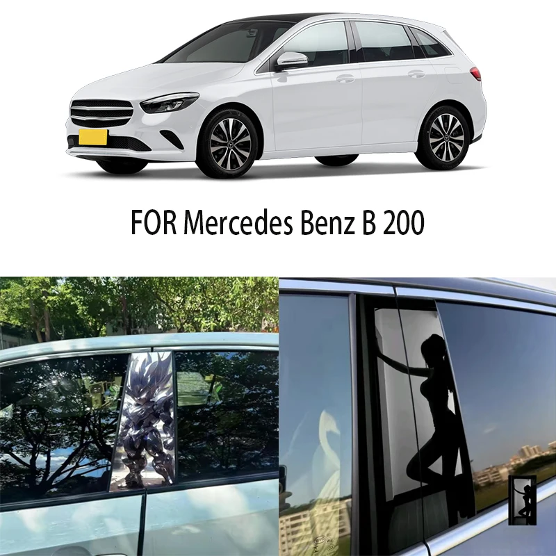 

FOR Mercedes Benz B 200 window trim center pillar sticker