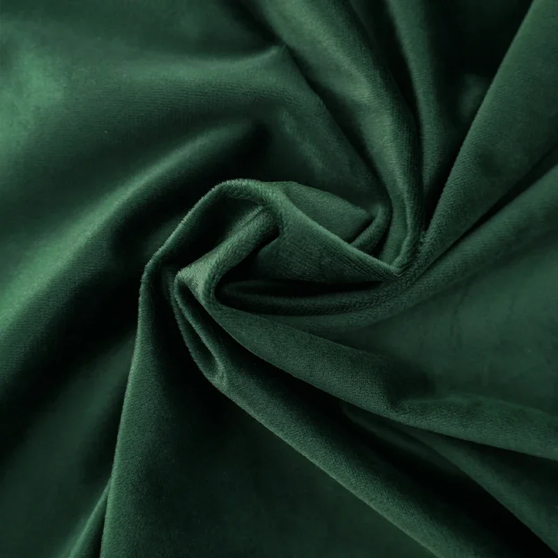 Cozy Velvet Throw Pillow Cover,Green Solid Home Decorative Square Cushion Case for Sofa Bedroom Car, 30x50cm Pillowcase