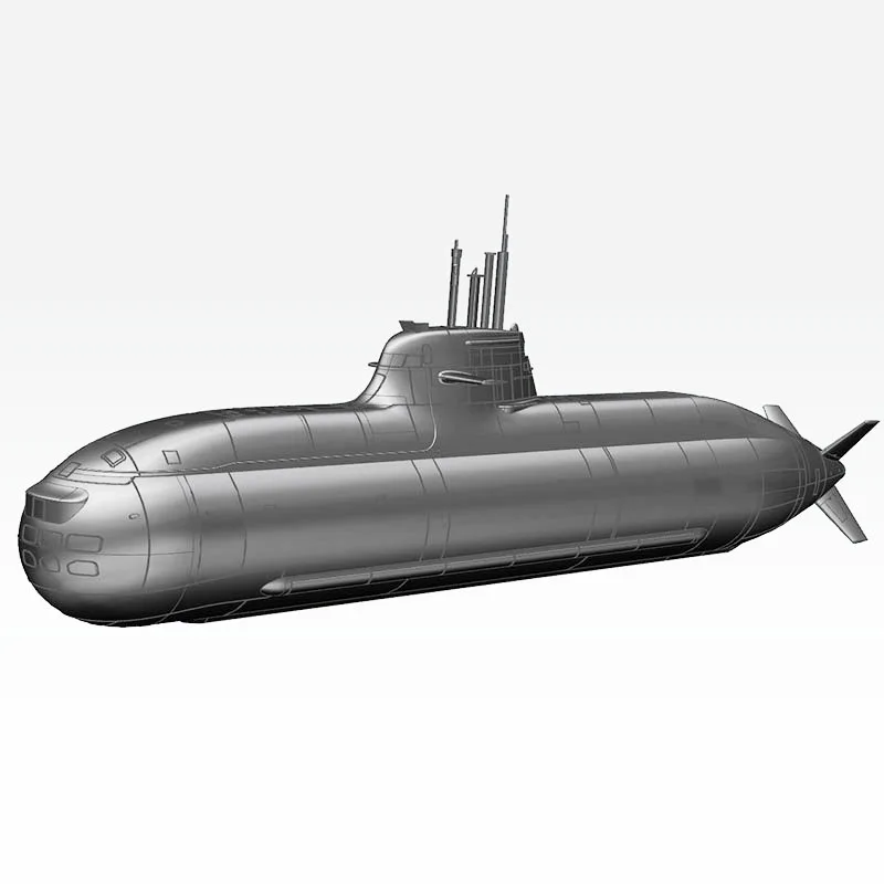 In Stock Submarine 1/72 75cm RC Submarine SLA Resin Assembly Kit German Type 212 Submarine Model